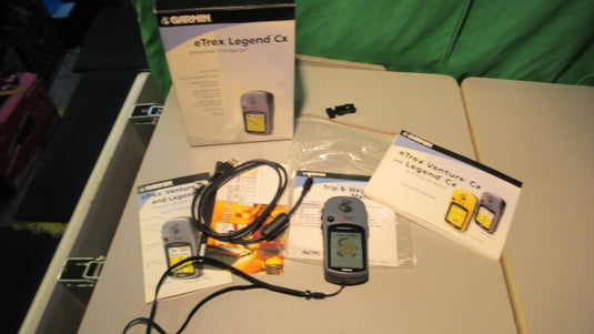 Used garmin eTrex Legend Cx Personal navigator