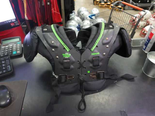 Load image into Gallery viewer, Used Tag Battle Gear II TSP025 Youth Football Shoulder Pads Size Medium
