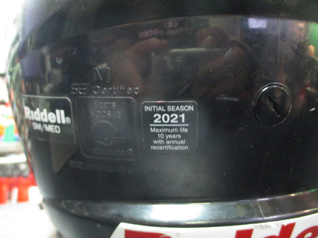 Load image into Gallery viewer, Used Riddell Victor Youth Small/Medium Football Helmet Initial Season 2021
