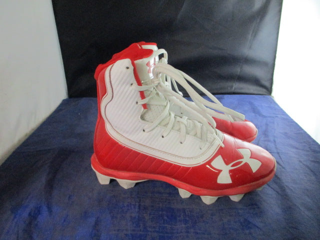 Load image into Gallery viewer, Used Under Armour Highlight Cleats Youth Size 3.5
