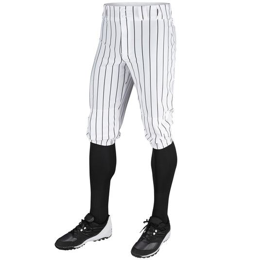 New Champro Triple Crown Pinstripe Knicker Baseball Pants Size Large