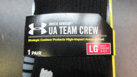 Under Armour UA Team Crew Socks - Size Large