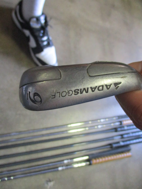 Load image into Gallery viewer, Used Adams Golf A12 OS Iron Hybrid Set 4-9, PW, SW - LH

