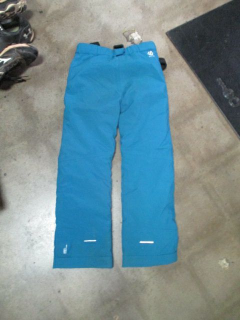 Load image into Gallery viewer, Used Dare 2B Snow pants with attached suspenders size age 11-12
