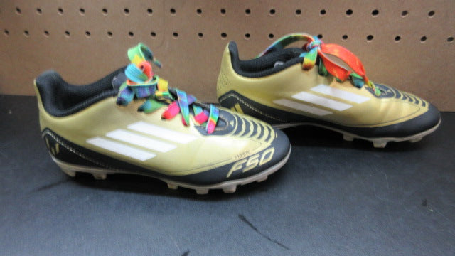 Load image into Gallery viewer, Used Adidas F50 Club FxG J Messi Soccer Cleats - Size 1
