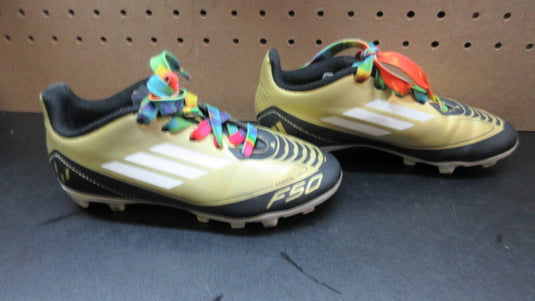 Used Adidas F50 Club FxG J Messi Soccer Cleats - Size 1