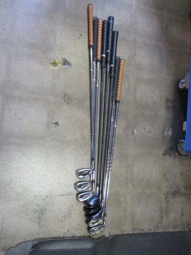 Used Adams Golf A12 OS Iron Hybrid Set 4-9, PW, SW - LH