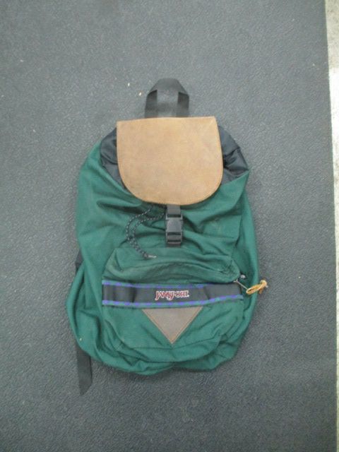 Load image into Gallery viewer, Used Jansport Top Synch Bag in Green Like New Late 90s
