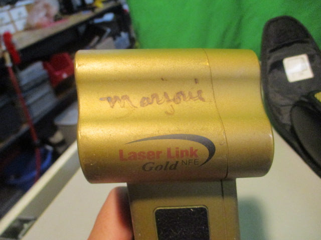 Load image into Gallery viewer, Used Laser Link Gold NFE Range Finder
