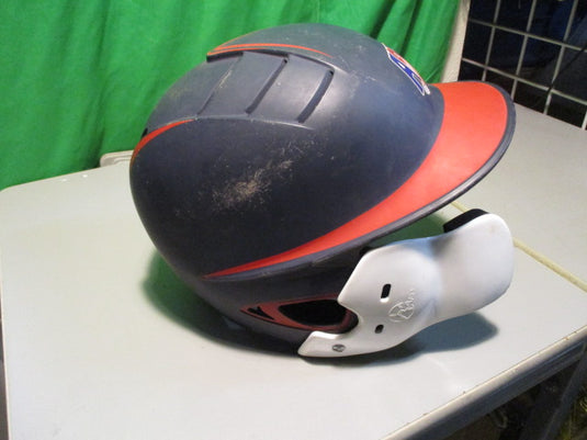 Used Boombah One Size Fits Most Batting Helmet W/ Jaw Guard