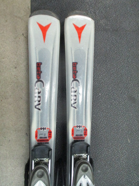 Used Atomic 818 Beta Carv 160Cm Downhill Skis W/ Atomic 310 Bindings