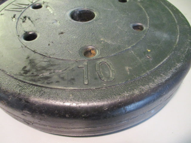 Load image into Gallery viewer, Used 10LB Plastic Standard Weight Plate
