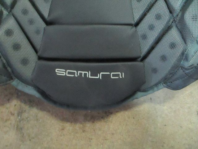 Load image into Gallery viewer, Mizuno Samurai Catchers Chest Protector Adult 15" Black/Grey
