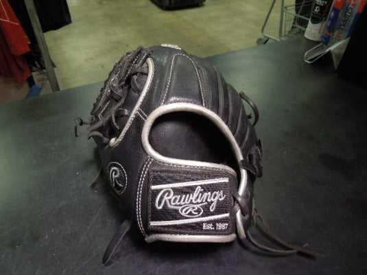 Used Rawlings Encore Series EC1175-8B LHT 11.75" Black Leather Glove
