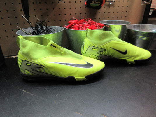 Used Nike Zoom Mercurial Superfly 9 Academy Indoor Soccer Cleats - Size Youth 6