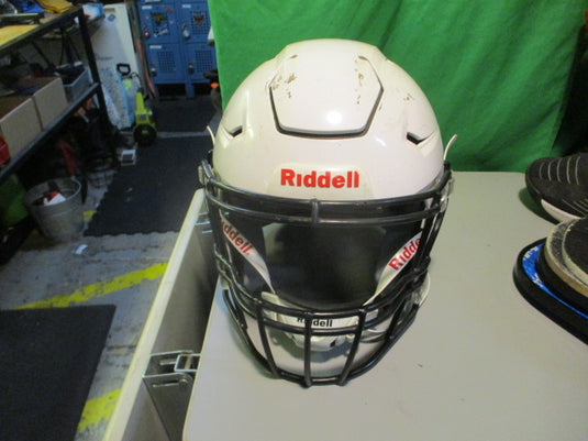 Used Riddell Speedflex Youth Large Football Helmet Initial Season 2023