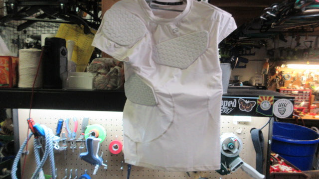 Load image into Gallery viewer, Used COOLOMG Youth Padded Compression Shirt - Size XL
