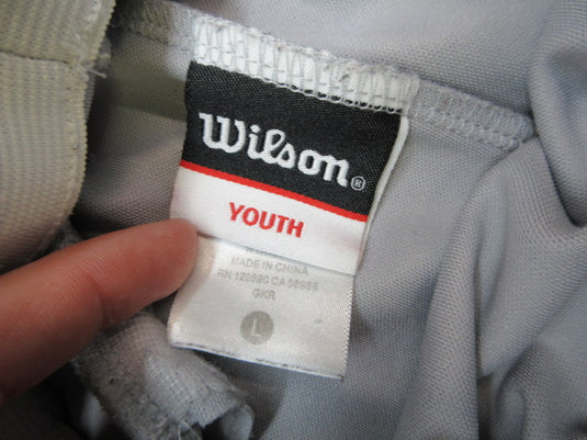 Used Wilson Elastic Bottom Baseball Pants - Size Youth Large