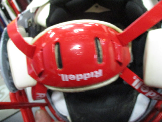Load image into Gallery viewer, Used Riddell Speed Football Helmet Youth Sie Medium Initial Season 2014

