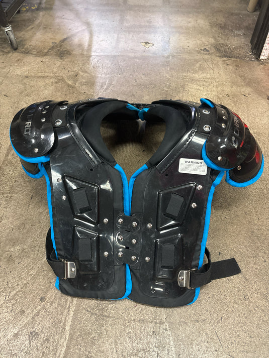 Used Champro Gauntlet II Football Shoulder Pads Size Adult Medium