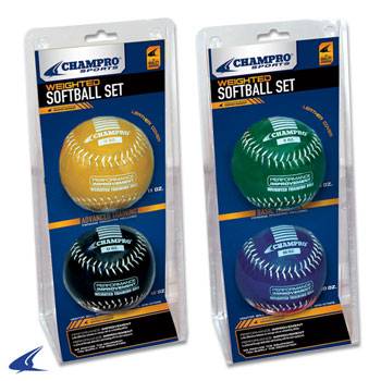 NEW Champro Weighted Training Softballs - 11 oz. & 12 oz.