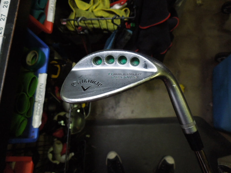 Load image into Gallery viewer, Used Callaway Mack Daddy PM Grind 58° Right Hand Sand Wedge
