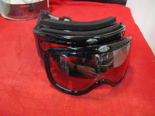Used Gordini Virve2 Snow Goggles w/ Interchangeable Lens Black