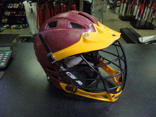 Used Cascade Lacrosse Helmet With SPR Fit Sizing System