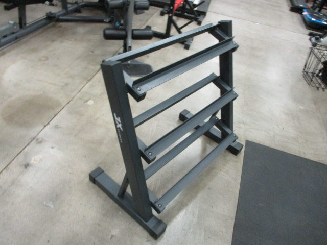 Load image into Gallery viewer, Used JX Fitness 3 Tier Dumbbell Rack 36.5&quot;L X 33&quot; H X 21&quot; W
