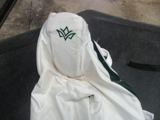 Used Exxact Sports White Youth Small 7 Pads Football Pants