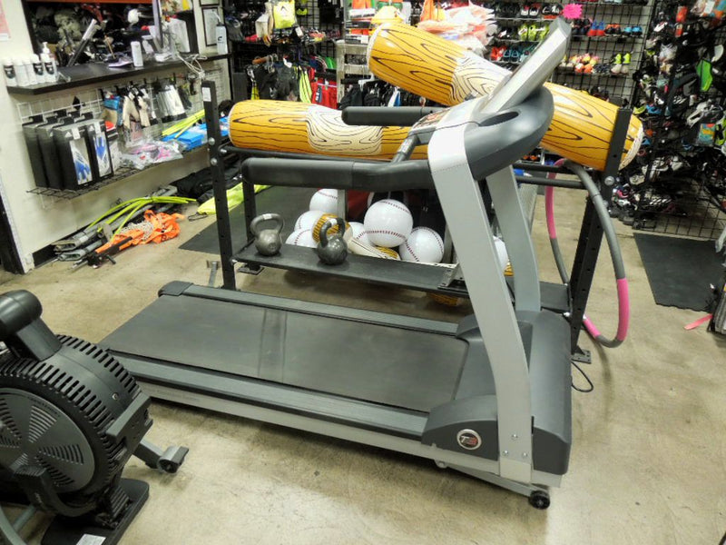 Load image into Gallery viewer, Used Life Fitness T3 Treadmill With Go Console Small indent on belt
