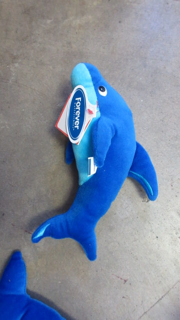 Mini Embroidered Super Bowl 2007 Dolphin Stuffed Animal