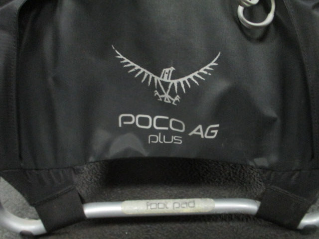 Load image into Gallery viewer, Used Osprey Poco AG Plus Grey Child Carrier Backpack
