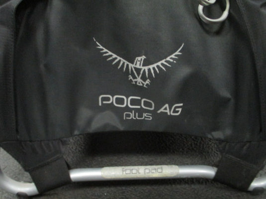 Used Osprey Poco AG Plus Grey Child Carrier Backpack