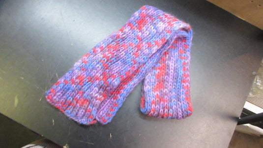 Used Colorful Knit Scarf