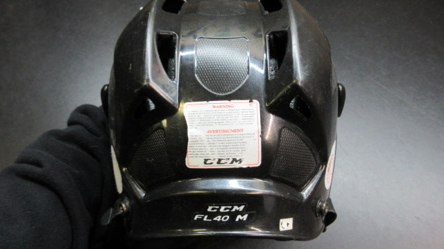Load image into Gallery viewer, Used CCM FL40  Hockey Helmet - Size Medium
