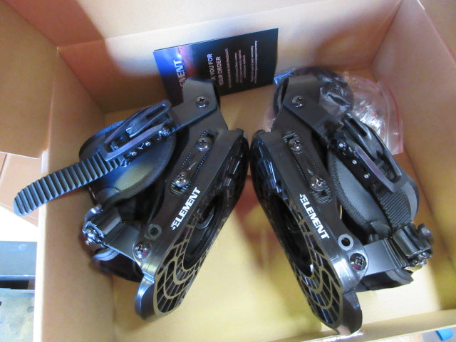 Load image into Gallery viewer, New The 5 Element Stealth Kids Snowboarding Bindings - JR(1-5)
