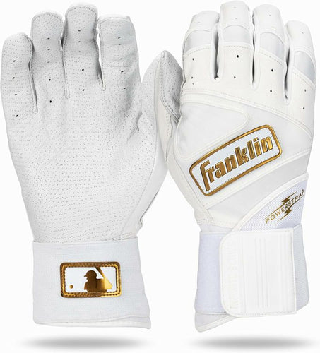 New Franklin Powerstrap Infinite Series Batting Gloves Size 2XL - White
