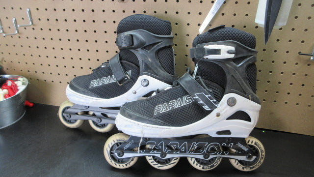Load image into Gallery viewer, Used Papaison Adjustable In-Line Roller Skates - Size Large (5-7.5)
