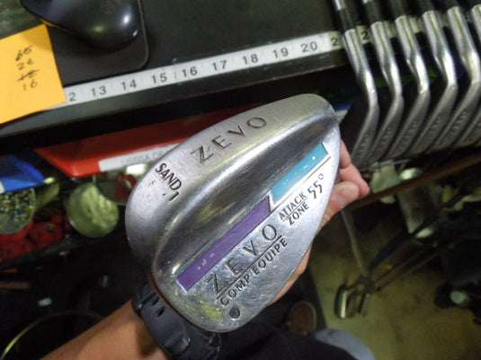 Used Zevo Comp Equipe Attack Zone Oversized Right Hand 11pc Golf Club Set