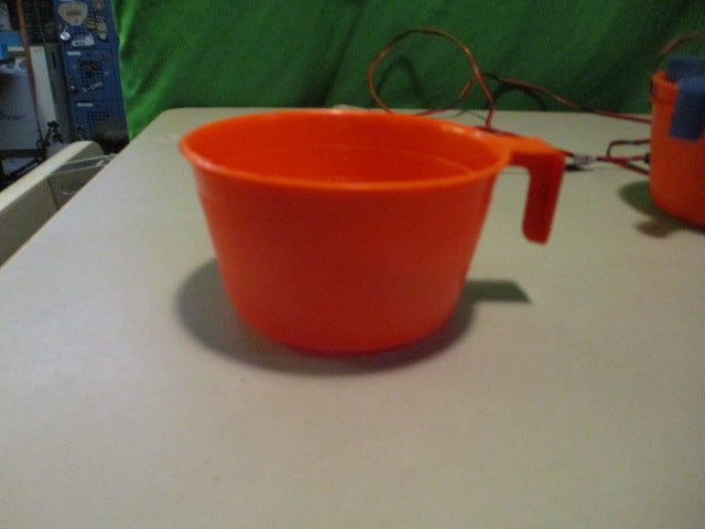 Load image into Gallery viewer, Used Orange Small Plastic Cup
