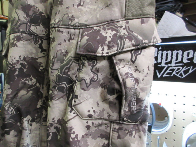Load image into Gallery viewer, Used True Timber VSX Camouflage Winter Hunting Pants - Size Youth Medium
