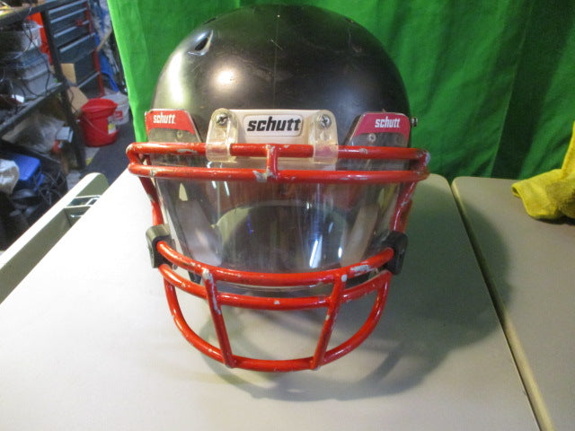 Load image into Gallery viewer, Used Schutt Recruit Hybrid Football Helmet w/ Face Shield Size Youth XL
