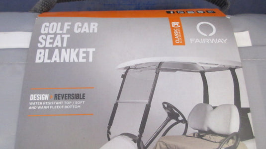 Fairway Golf Cart Seat Blanket - Like New