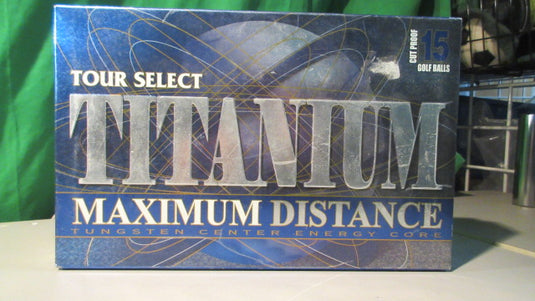 Tour Select Titanium 15 Golf Balls Box Set