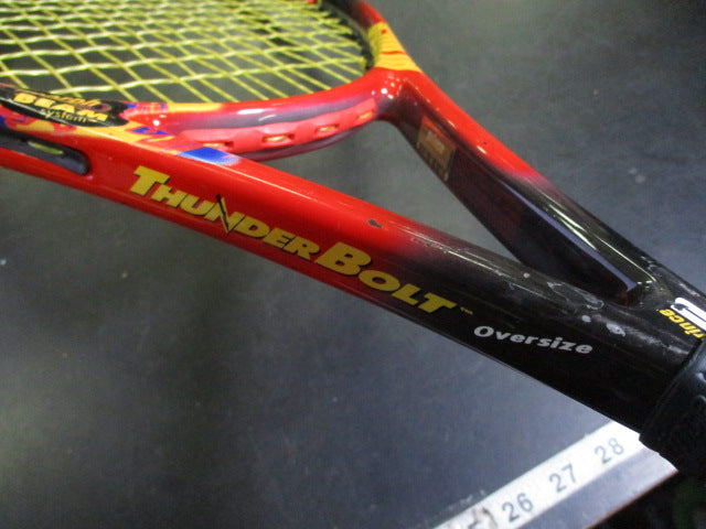 Load image into Gallery viewer, Used Prince Thunderbolt Oversized Longbody Tennis Racquet 28"

