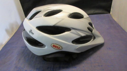 Used Bell Piston Bicycle Helmet - visor wear
