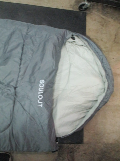 Used Soulout Envelope Camping Sleeping Bag