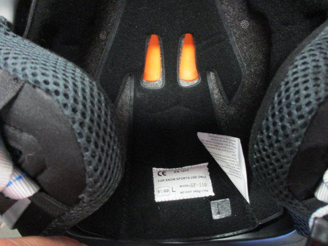 Load image into Gallery viewer, Used Ski Sundries GF-110 Gale Force Ski &amp; Snowboard Helmet Orange Size Small
