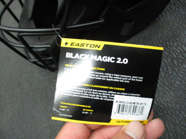 Load image into Gallery viewer, Easton Black Magic 2.0 Size Small 6 1/8 - 7 Catchers Helmet - Open Box
